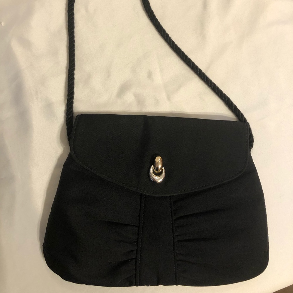 Black evening purse